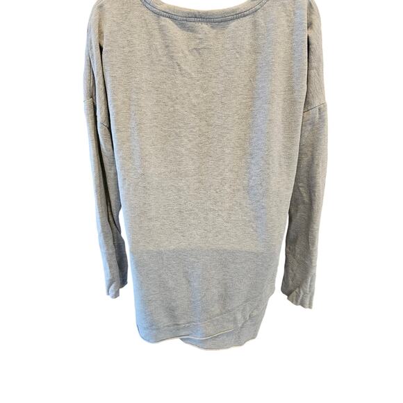 Soft surroundings XL women's asymmetrical hem sweater tunic fleece lined warm ^ - Picture 2 of 8